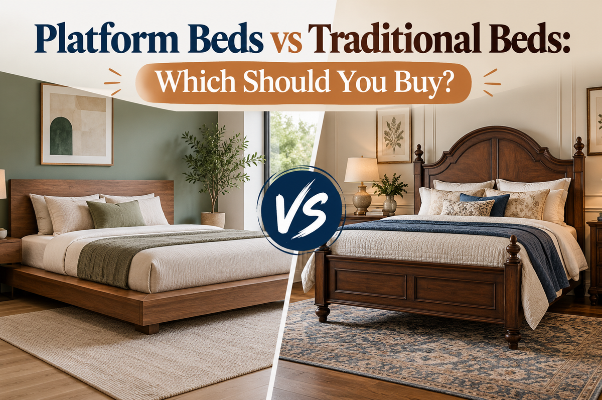 Platform Beds vs Traditional Beds Which Should You Buy