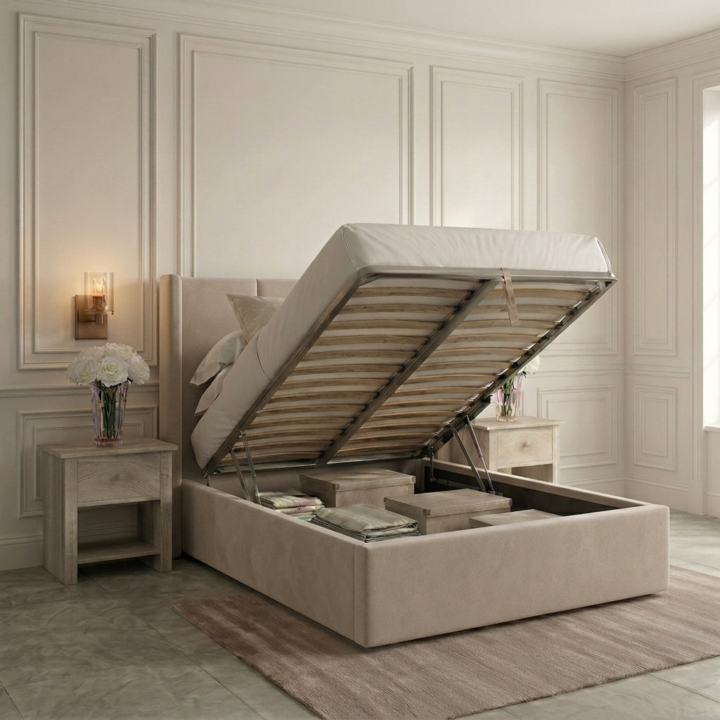 The Berlin Wingback Bedframe