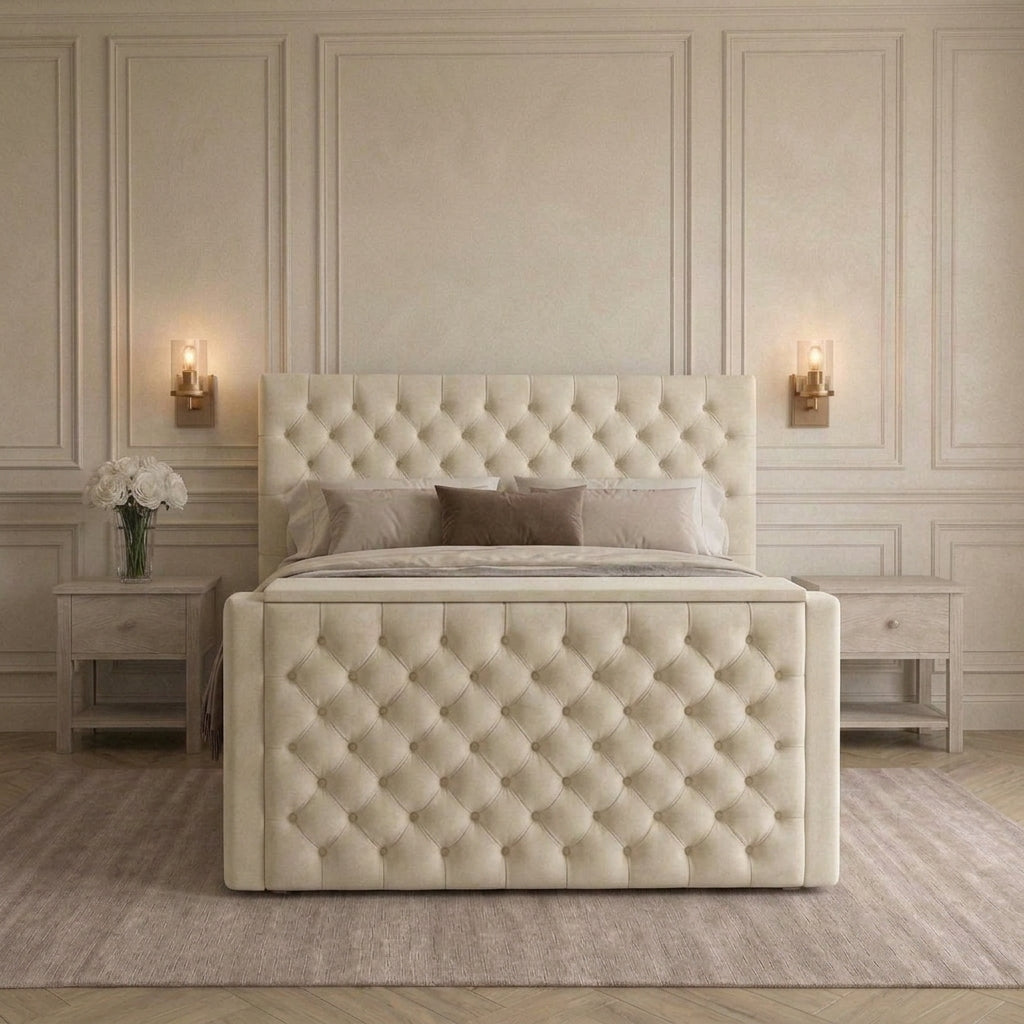Bespoke Luxury Chesterfield TV Bed Frame