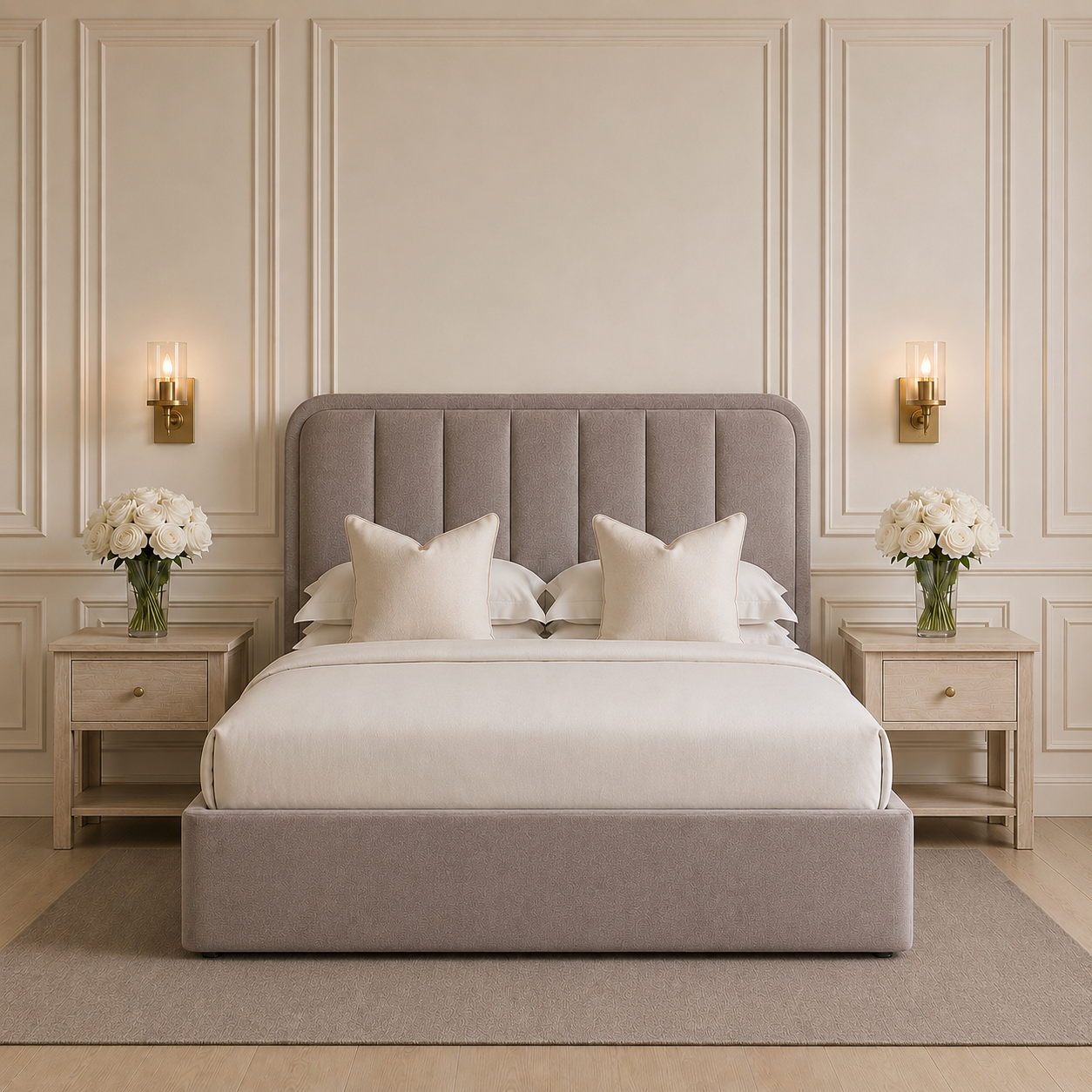 Memphis Divan Bed with storage and headboard