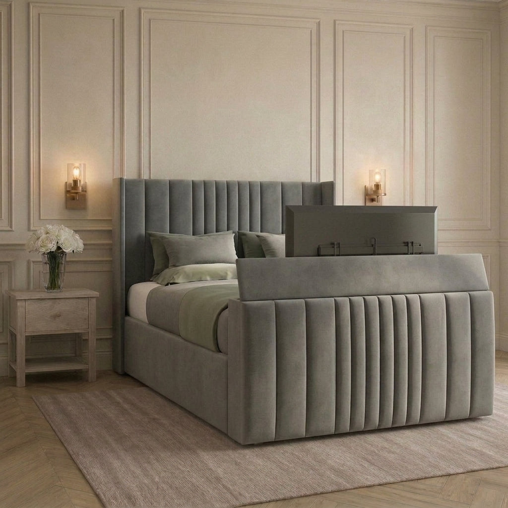 Bespoke Luxury Manhattan TV Bed Frame
