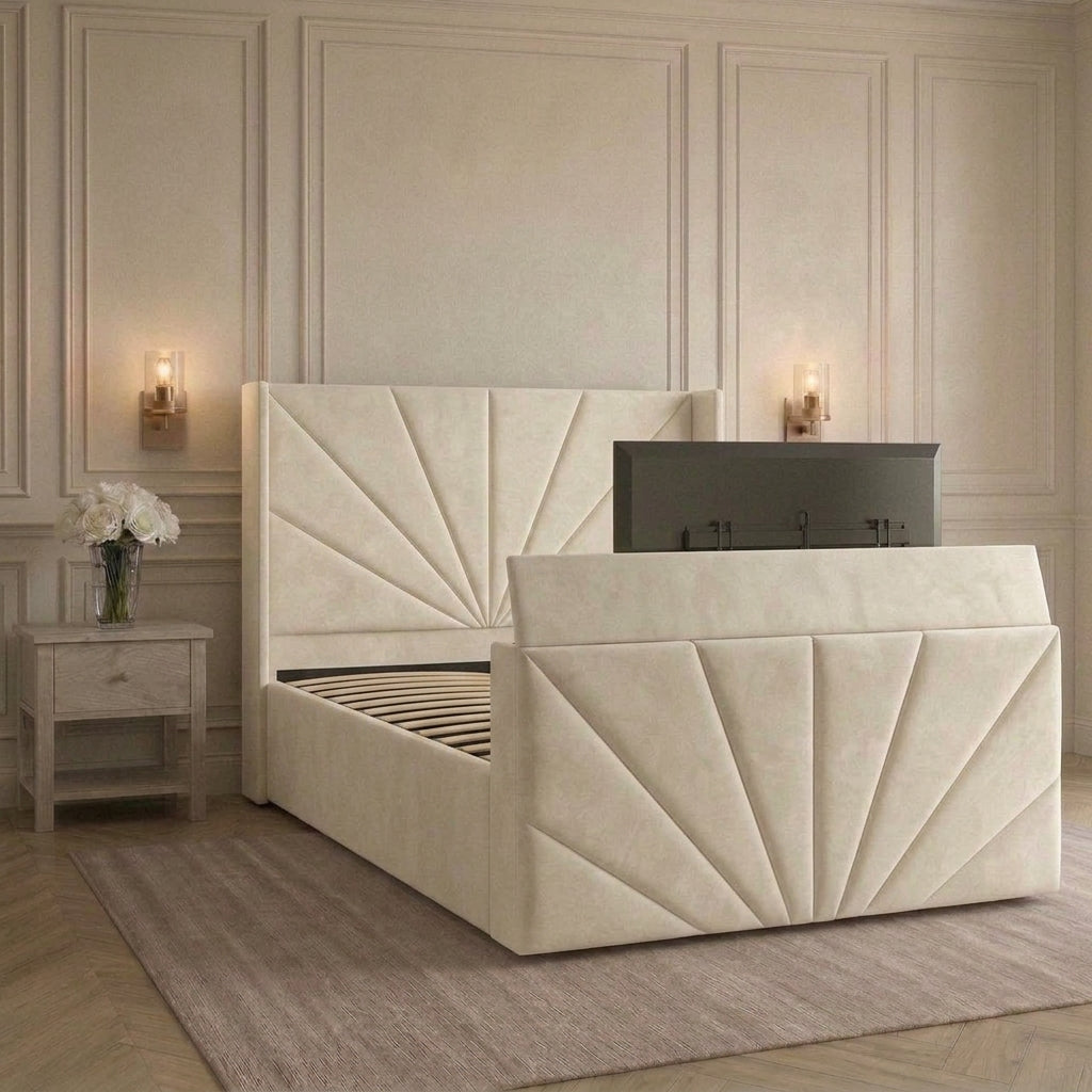Bespoke Luxury Sunrise TV Bed Frame