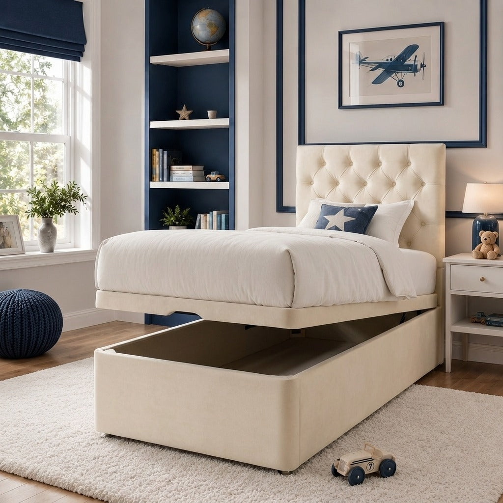 The Woodland Children’s Ottoman Storage Bed