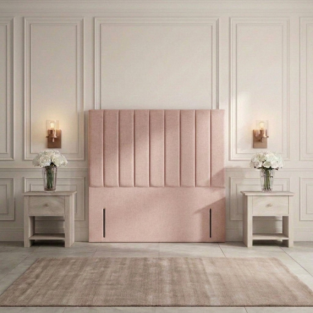 The Milano Channelled Upholstered Headboard