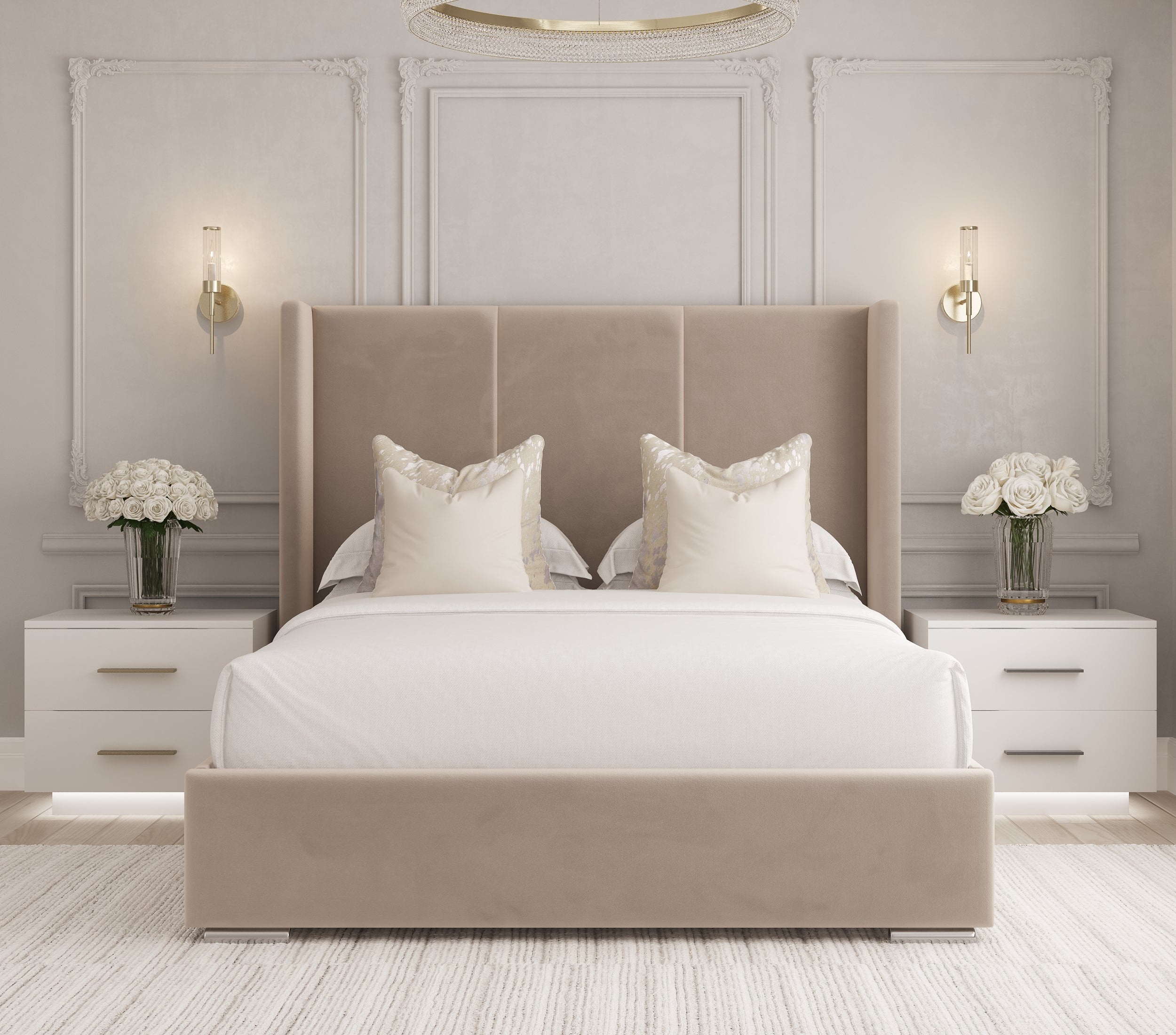 The Berlin Wingback Bedframe