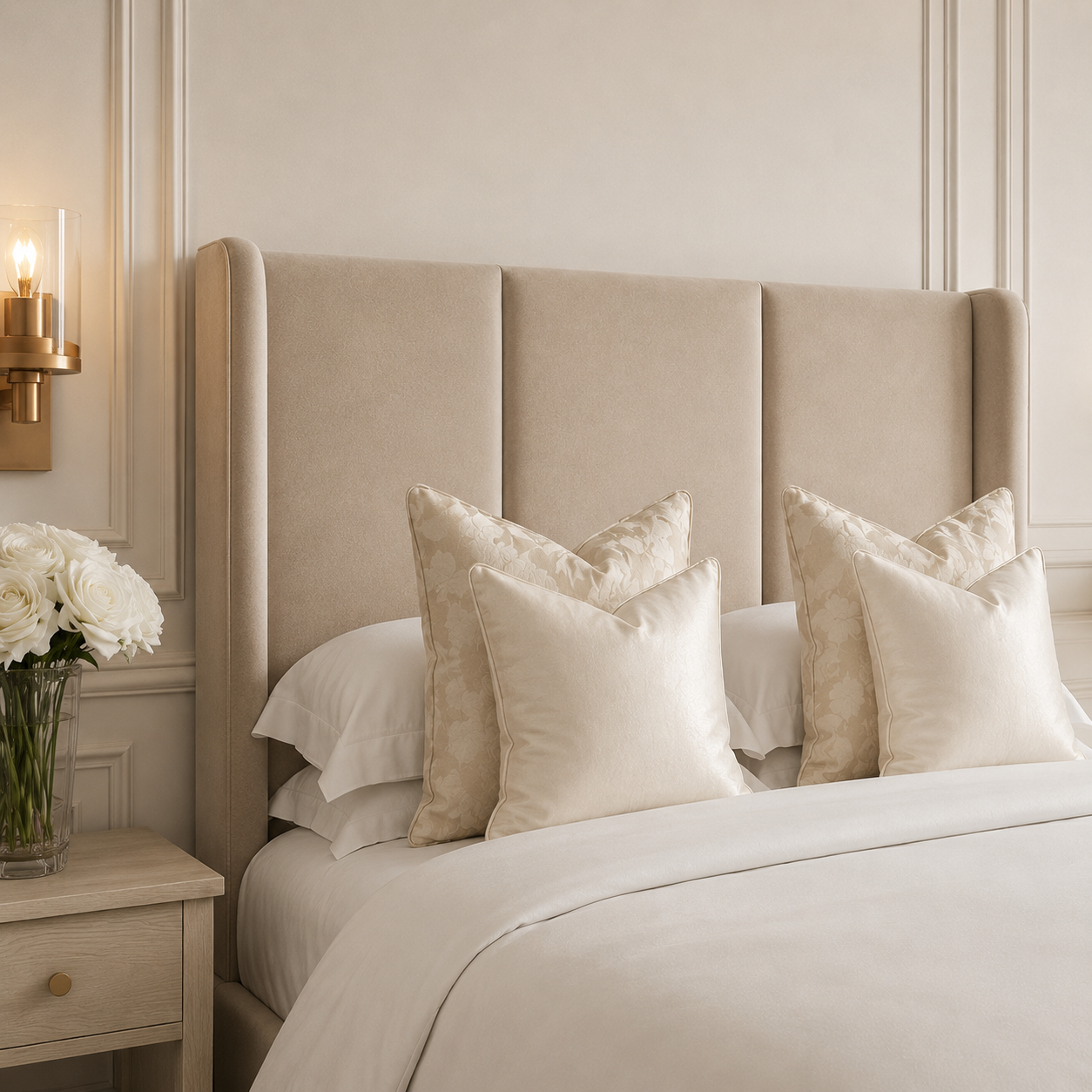 The Berlin Wingback Bedframe