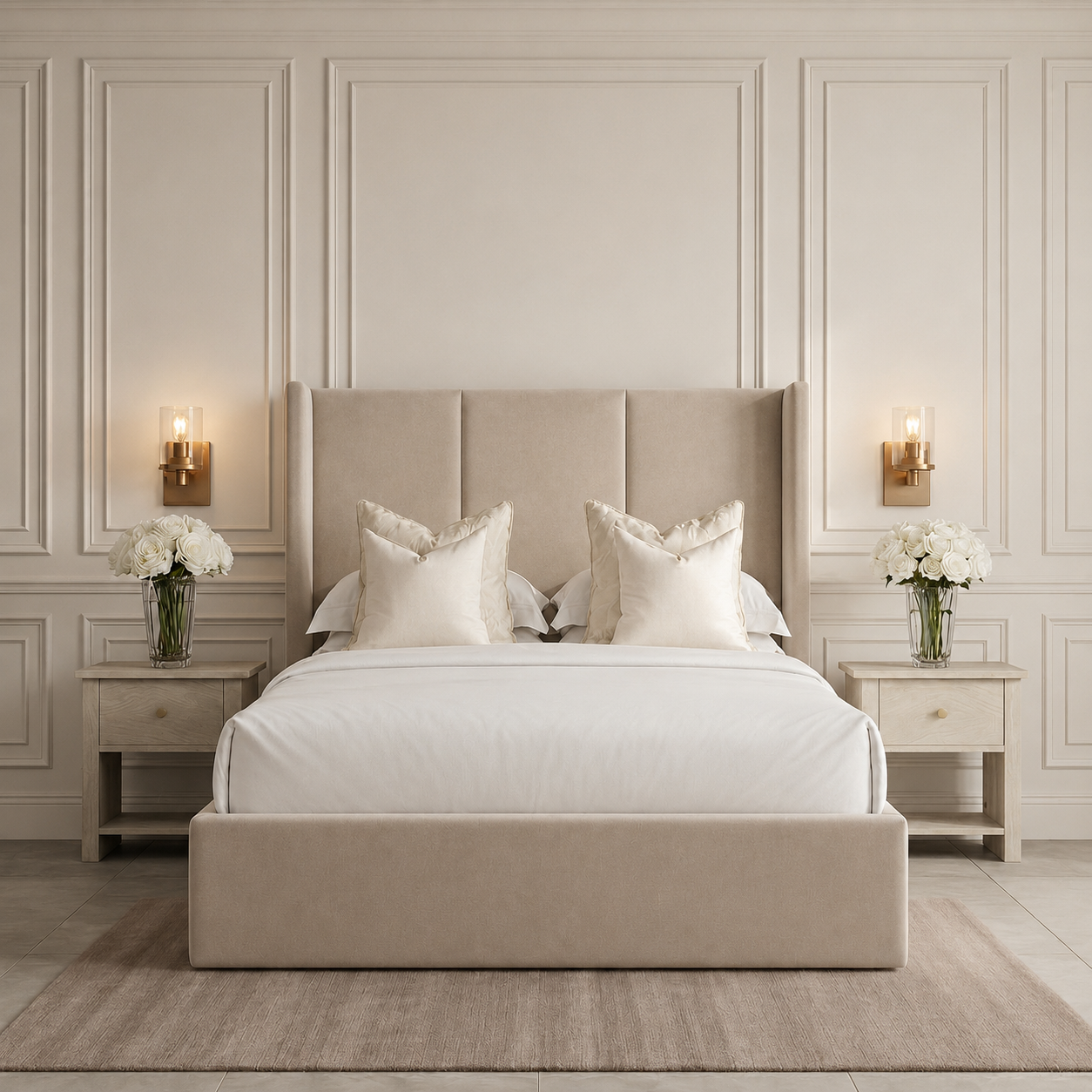 The Berlin Wingback Bedframe