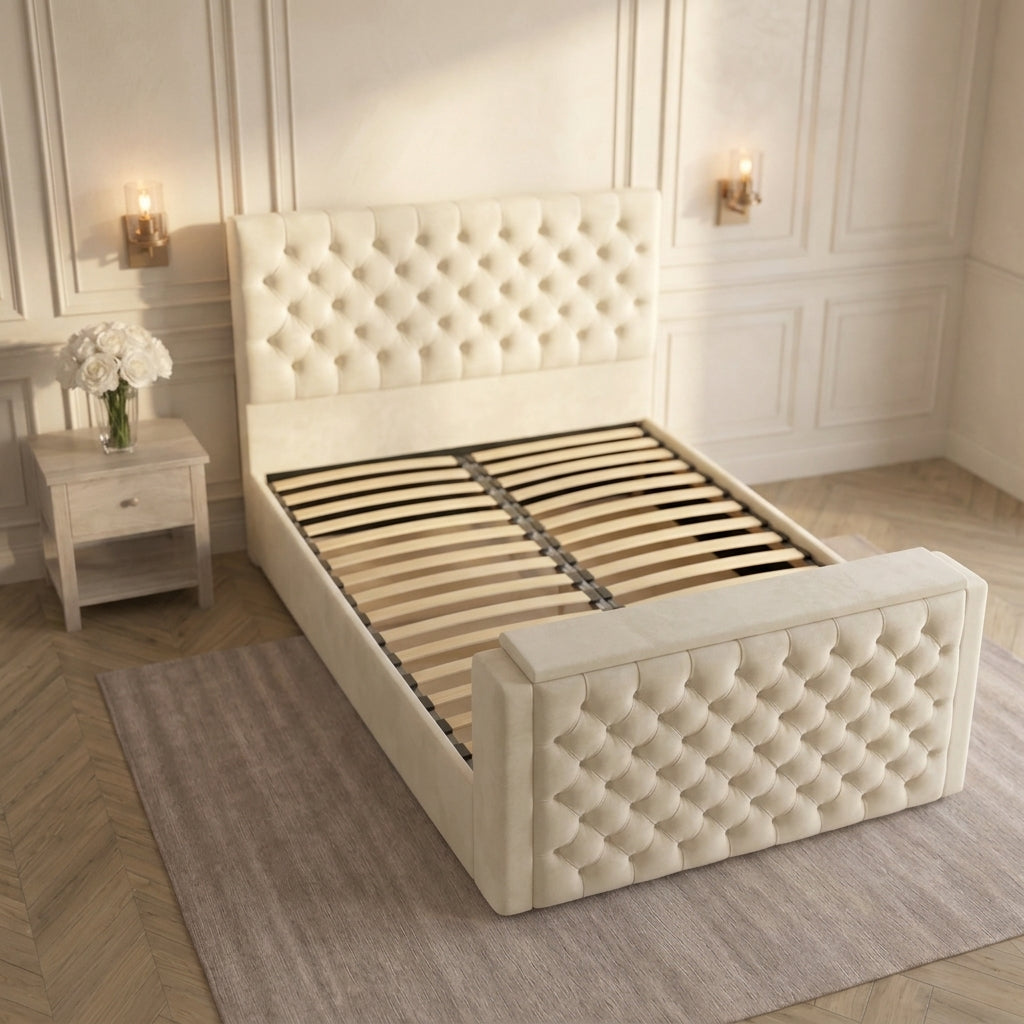 Bespoke Luxury Chesterfield TV Bed Frame