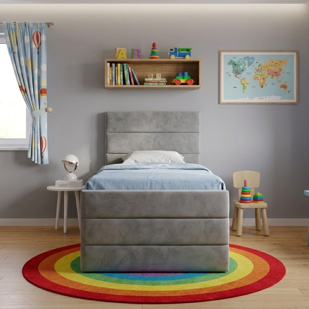 The Harper Children’s Upholstered Ottoman Bed