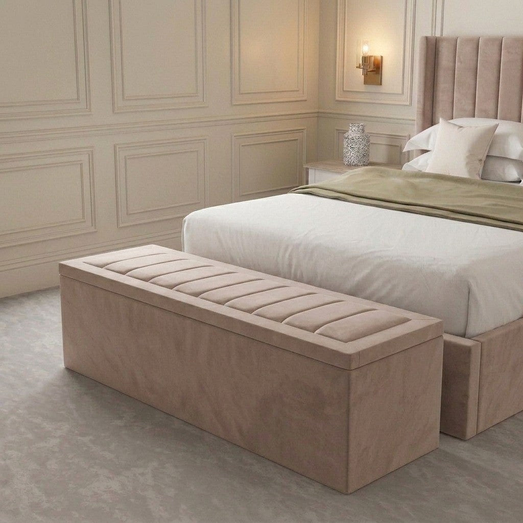 The Wilton Upholstered Blanket Box