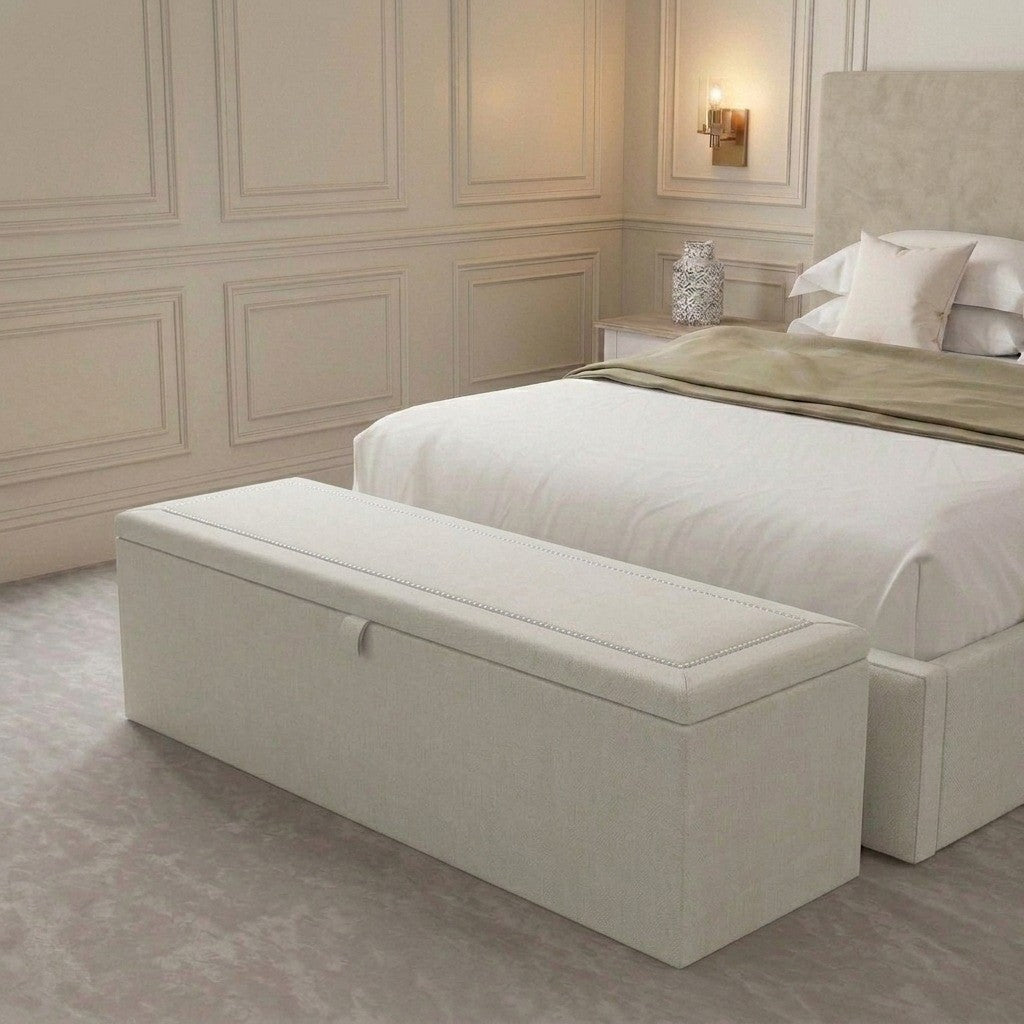 The Haven Upholstered Blanket Box