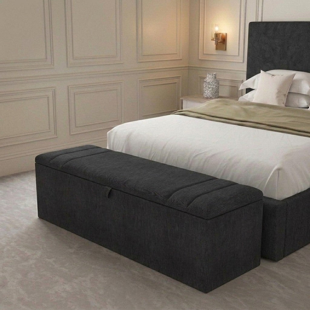 The Solace Upholstered Blanket Box