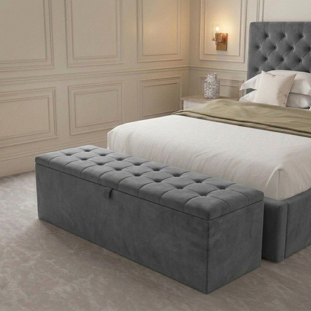The Eden Upholstered Blanket Box