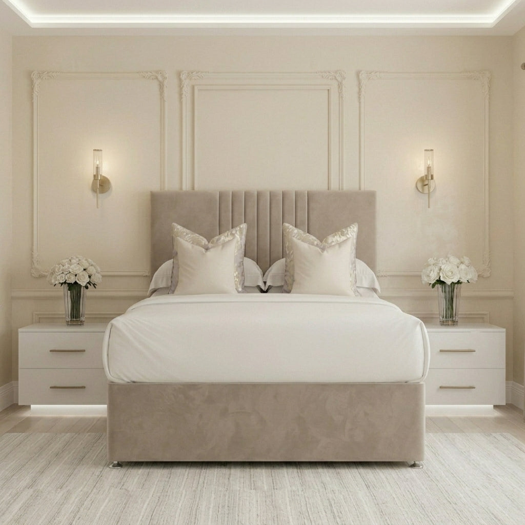 Washington Divan Bed With Storage and Headboard