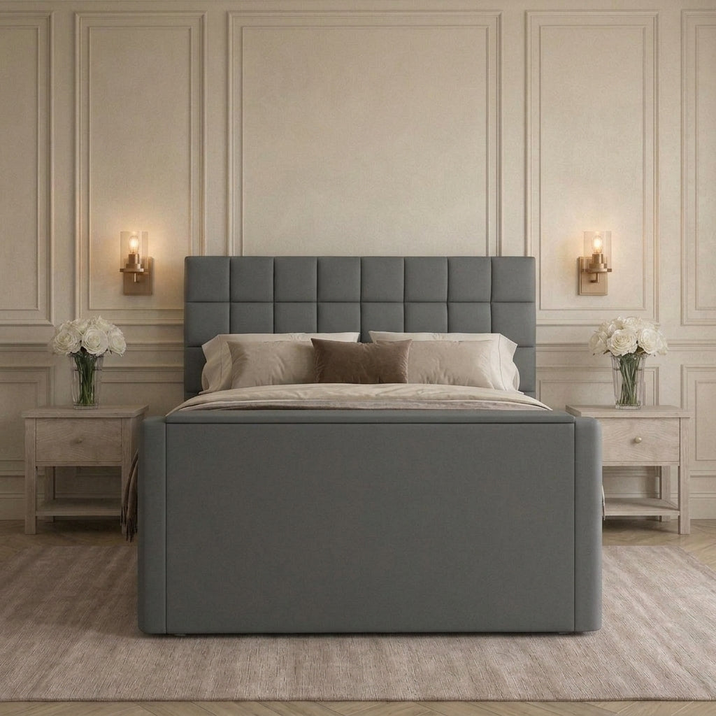 Bespoke Luxury Cube TV Bed Frame
