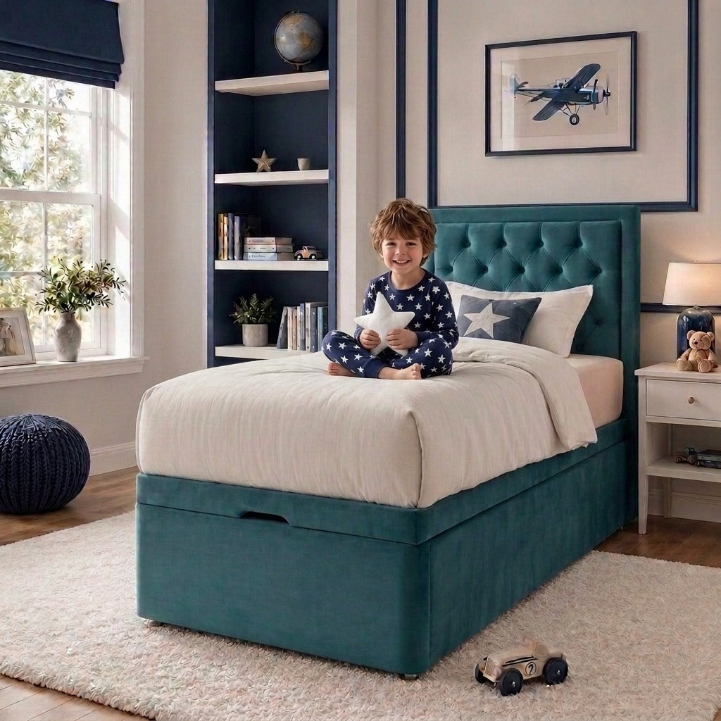 The Twilight Children’s Ottoman Storage Bed