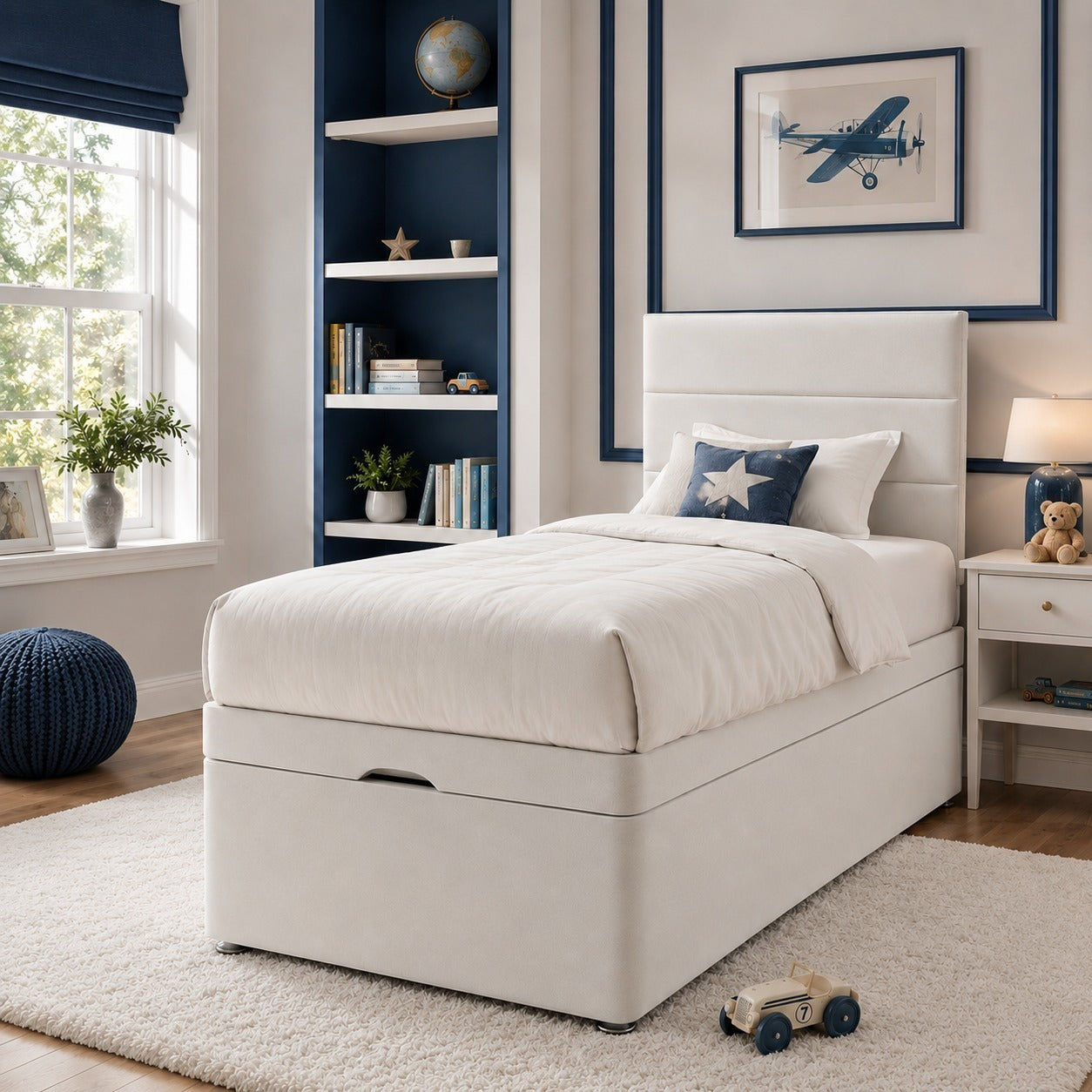 The Theo Children’s Ottoman Storage Bed