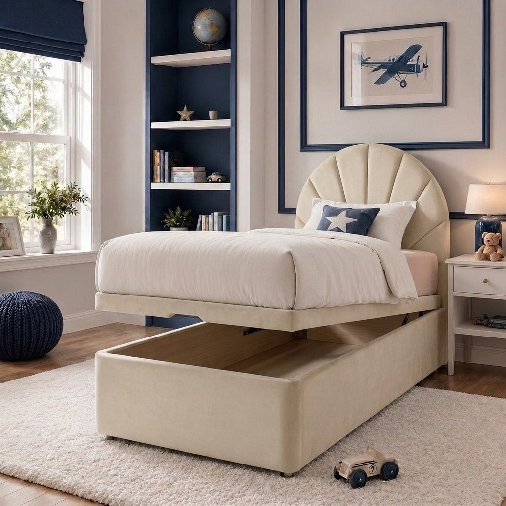 The Asta Children’s Ottoman Storage Bed