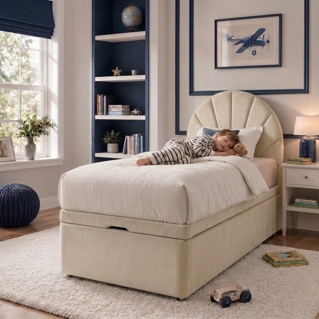 The Asta Children’s Ottoman Storage Bed