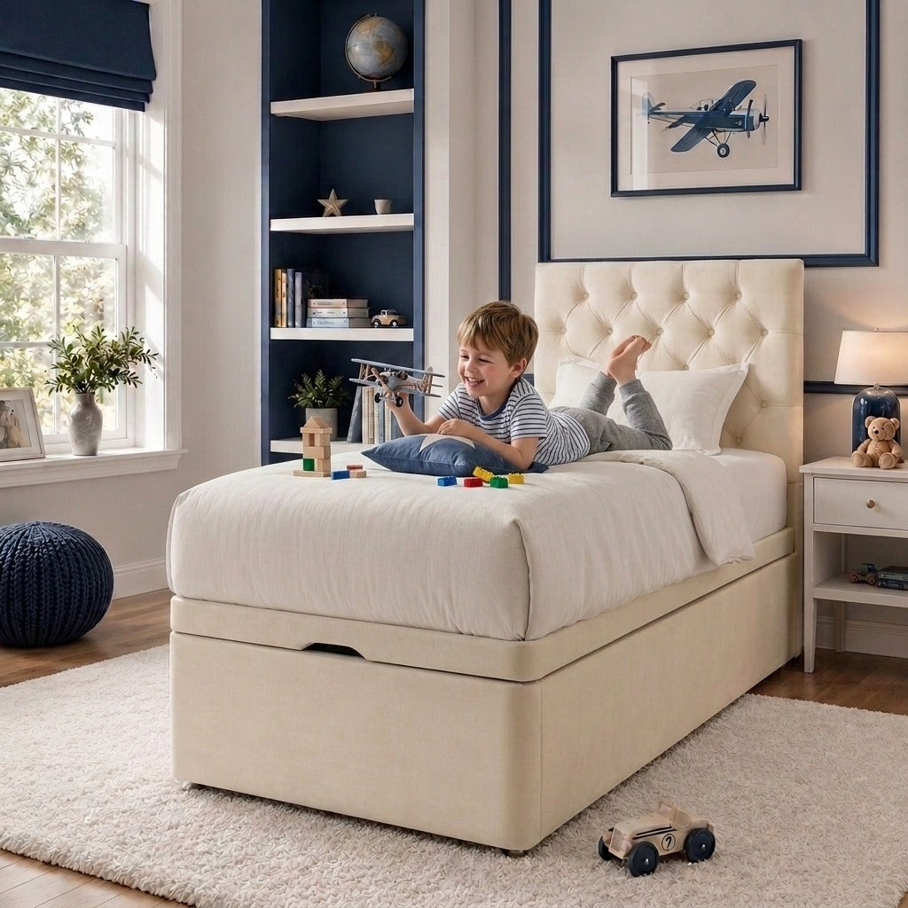 The Woodland Children’s Ottoman Storage Bed