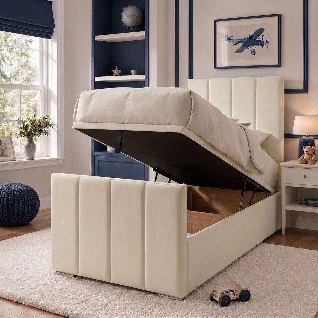 The Aspen Children’s Ottoman Storage Bed
